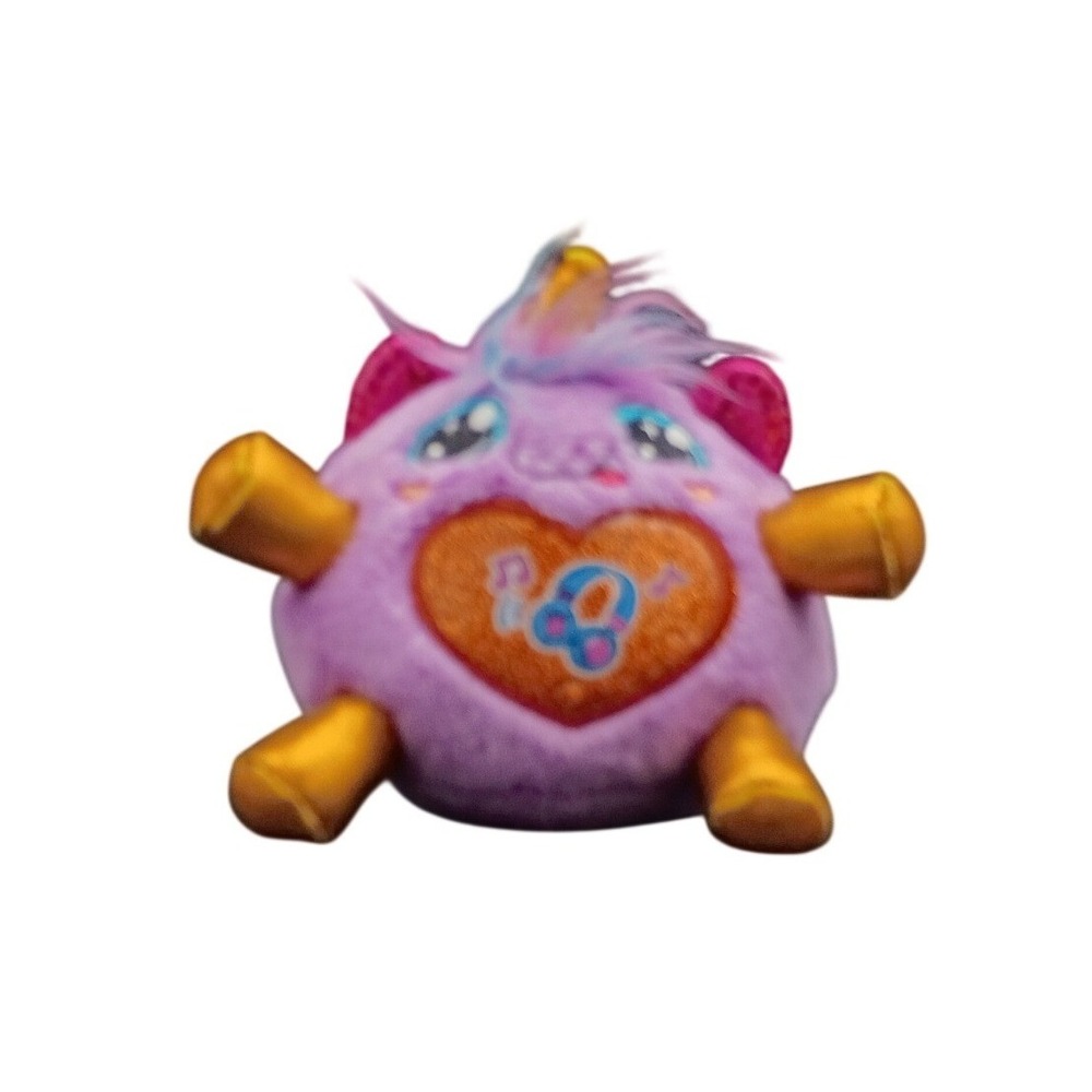 Zuru Rainbocorns Itzy Glitzy Surprise Purple Unicorn Mini Plush Heart Music